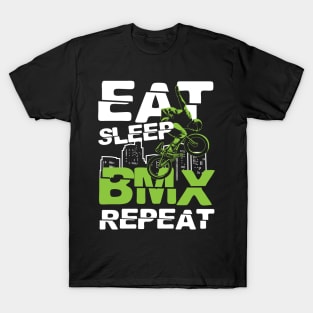 Eat Sleep BMX Repeat T-Shirt